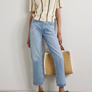 AGOLDE ‘90s High-Waisted Straight Leg Jean – Captured